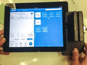 Revel Systems with card swipe