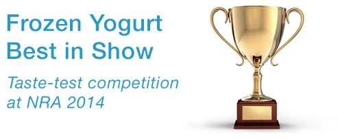 Froyo Tasting Competition at the NRA Show