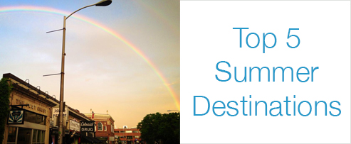 Top 5 Summer Destinations